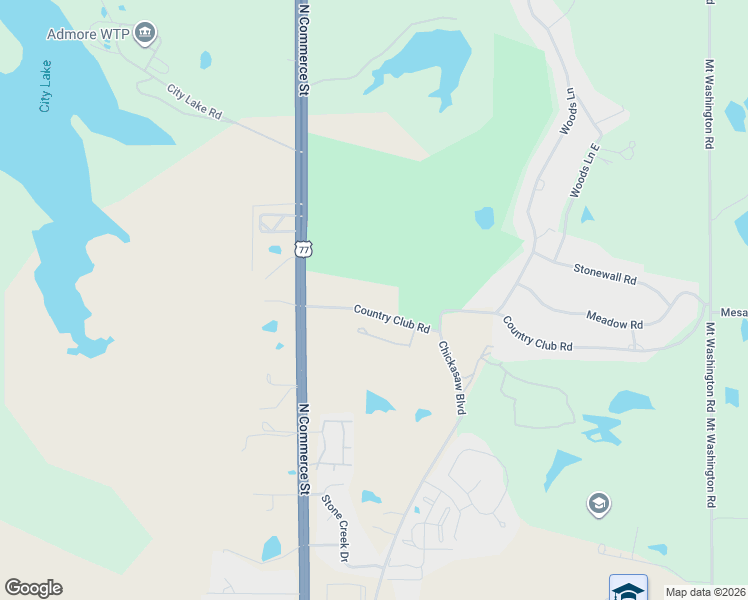 map of restaurants, bars, coffee shops, grocery stores, and more near 701 Country Club Road in Ardmore