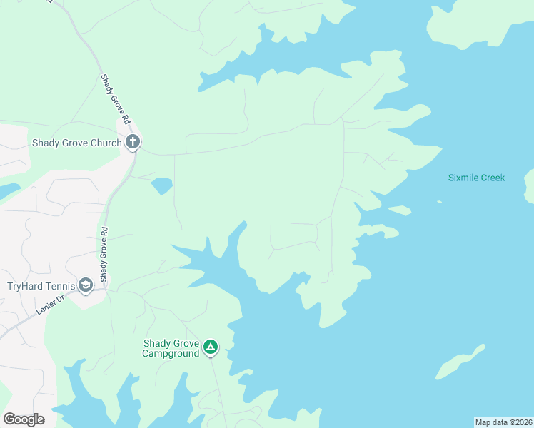 map of restaurants, bars, coffee shops, grocery stores, and more near 7860 Scenic Dr in Cumming