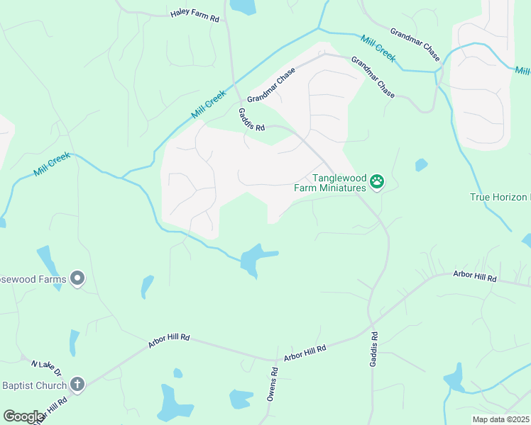 map of restaurants, bars, coffee shops, grocery stores, and more near 1937 Gaddis Road in Canton