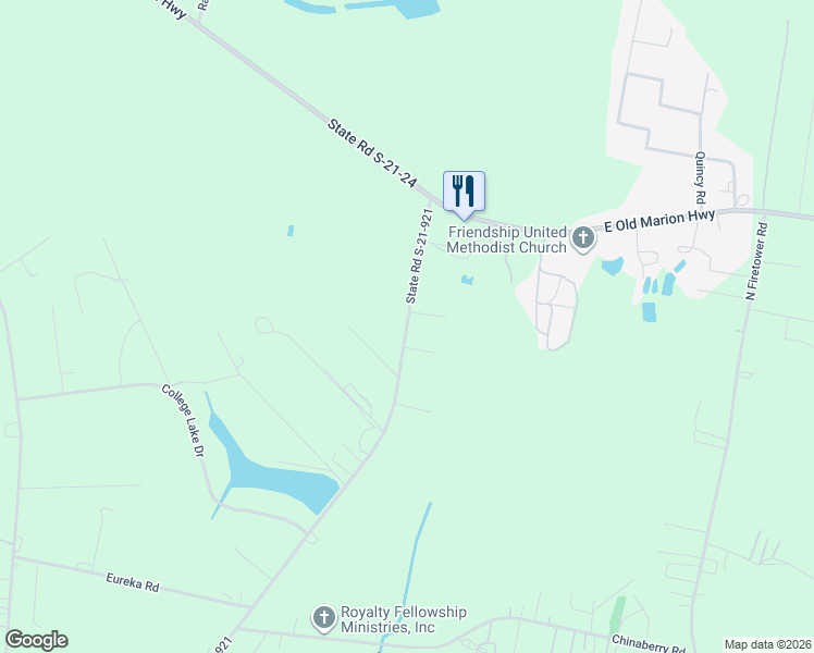 map of restaurants, bars, coffee shops, grocery stores, and more near 5255 Steen Drive in Florence