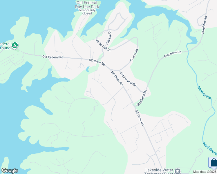 map of restaurants, bars, coffee shops, grocery stores, and more near 5986 River Oaks Drive in Flowery Branch