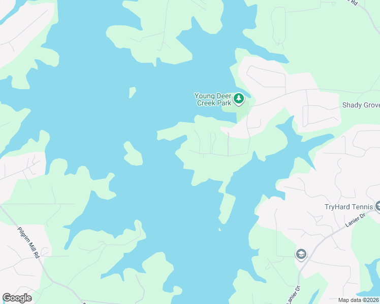 map of restaurants, bars, coffee shops, grocery stores, and more near 7600 Heard Road in Cumming