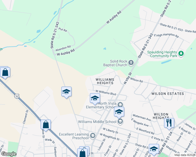map of restaurants, bars, coffee shops, grocery stores, and more near 239 Lester Avenue in Florence