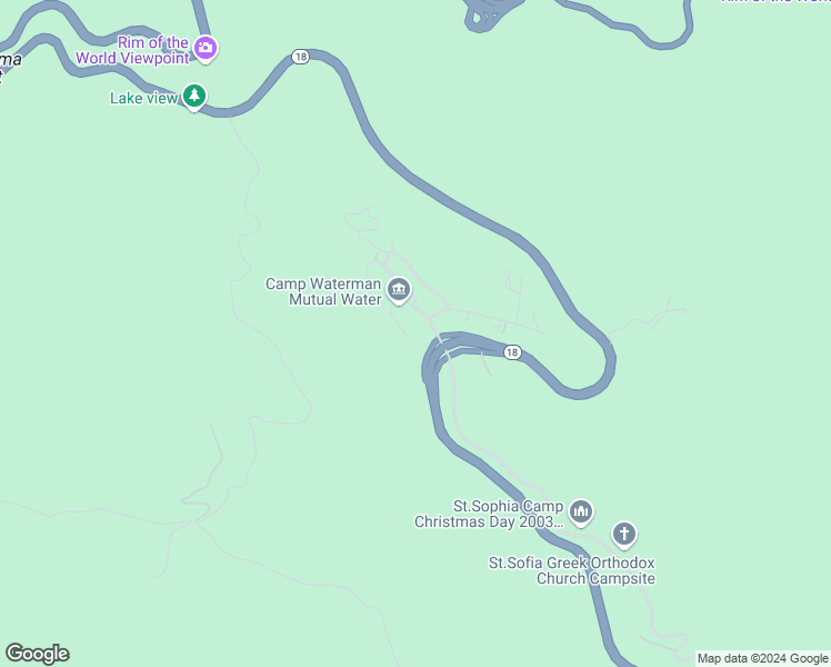 map of restaurants, bars, coffee shops, grocery stores, and more near 1816 Old Waterman Canyon Road in San Bernardino