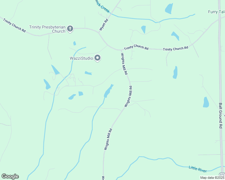 map of restaurants, bars, coffee shops, grocery stores, and more near 275 Bobo Lane in Canton