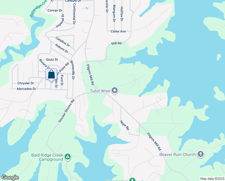 map of restaurants, bars, coffee shops, grocery stores, and more near 3325 Henderson Drive in Cumming