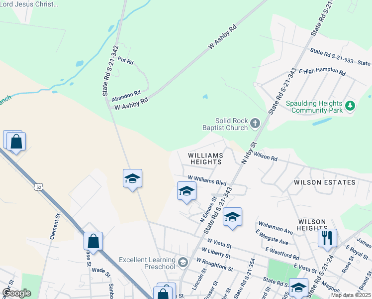 map of restaurants, bars, coffee shops, grocery stores, and more near 239 Lester Avenue in Florence