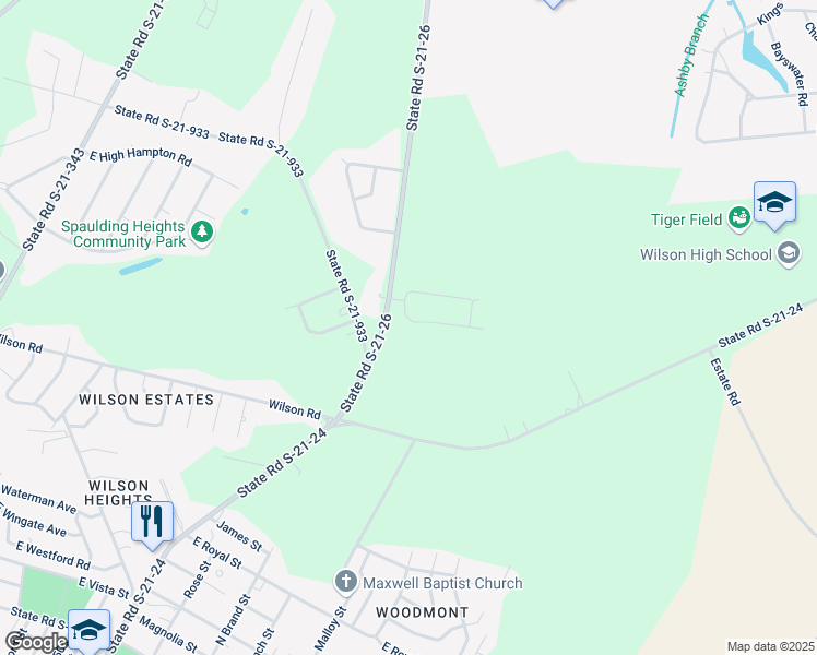 map of restaurants, bars, coffee shops, grocery stores, and more near 804 East Ventura Court in Florence