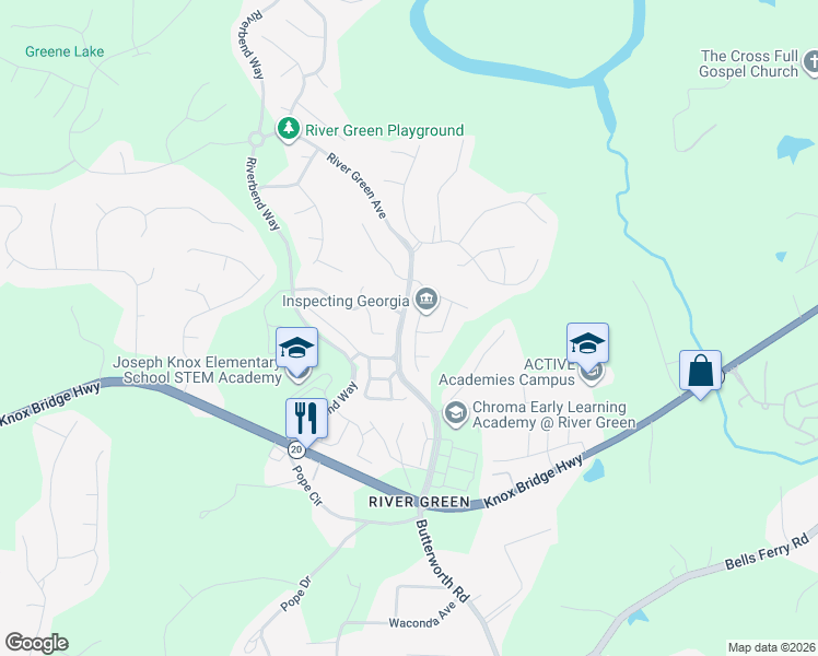 map of restaurants, bars, coffee shops, grocery stores, and more near 216 Providence Lane in Canton