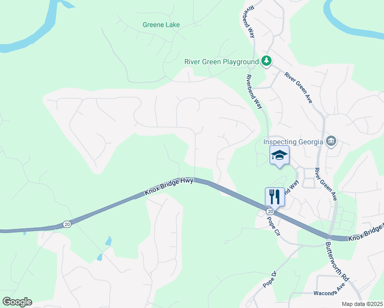 map of restaurants, bars, coffee shops, grocery stores, and more near 1013 Fieldstone Drive in Canton