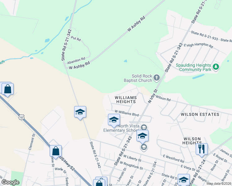 map of restaurants, bars, coffee shops, grocery stores, and more near 239 Lester Avenue in Florence