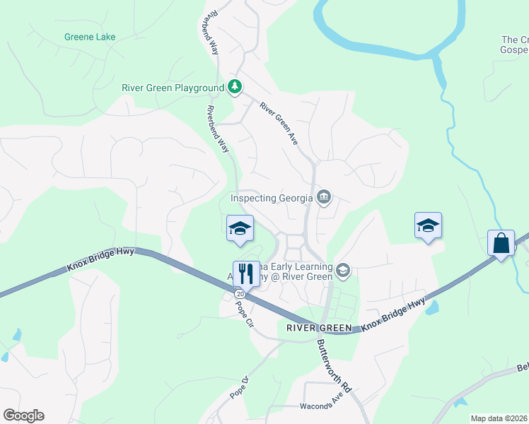 map of restaurants, bars, coffee shops, grocery stores, and more near 140 Jaime Drive in Canton