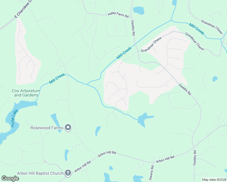 map of restaurants, bars, coffee shops, grocery stores, and more near 708 Park Haven Lane in Canton