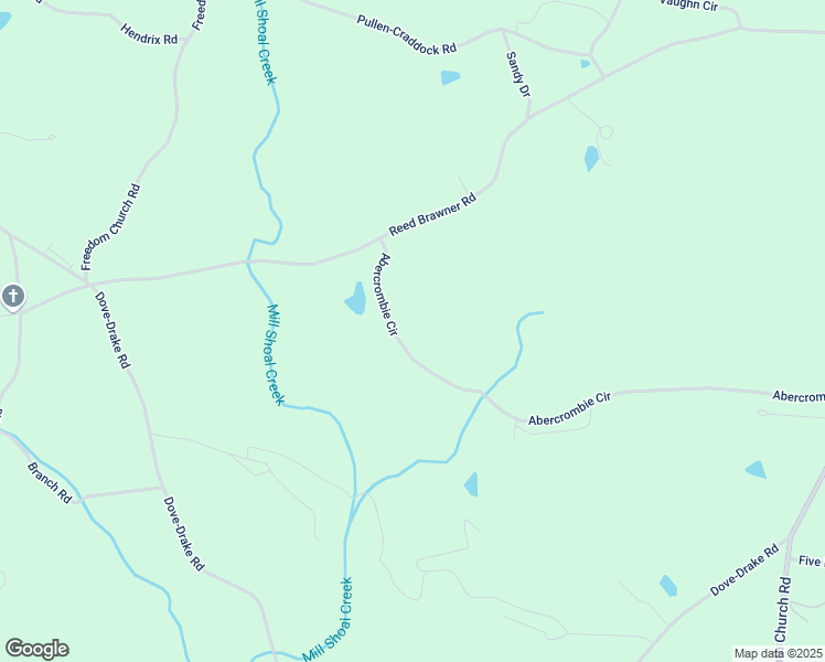 map of restaurants, bars, coffee shops, grocery stores, and more near 296 Abercrombie Circle in Royston