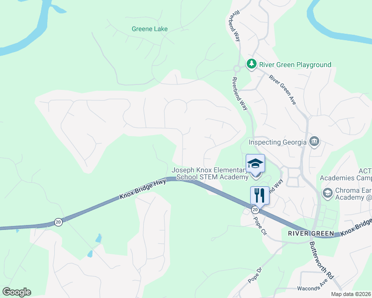 map of restaurants, bars, coffee shops, grocery stores, and more near 125 Bridle Court in Canton