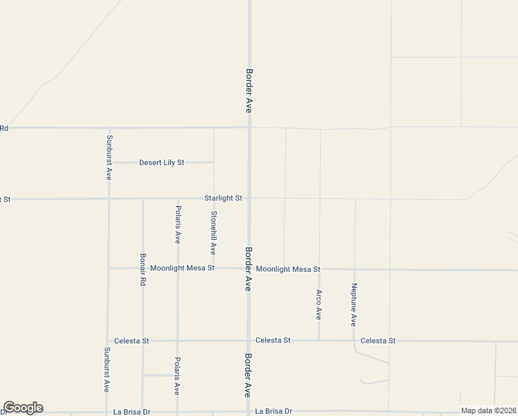 map of restaurants, bars, coffee shops, grocery stores, and more near 2040 Milky Way Avenue in Joshua Tree