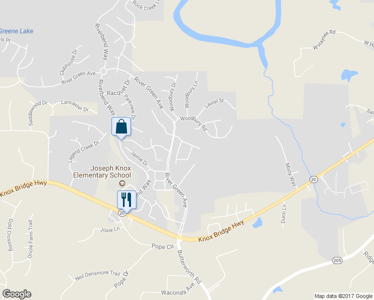 map of restaurants, bars, coffee shops, grocery stores, and more near 315 Willow Walk in Canton