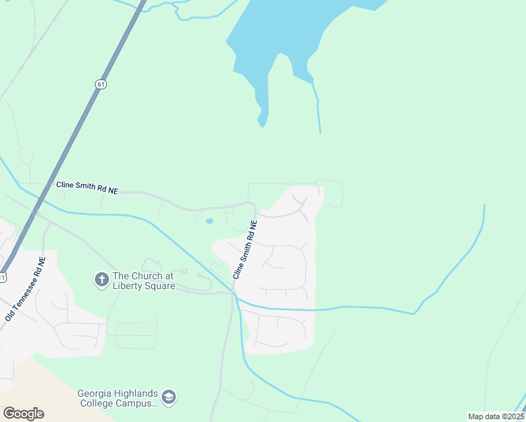 map of restaurants, bars, coffee shops, grocery stores, and more near 11 Trotters Walk Northeast in Cartersville