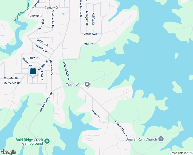 map of restaurants, bars, coffee shops, grocery stores, and more near 3445 Henderson Drive in Cumming