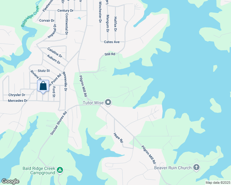 map of restaurants, bars, coffee shops, grocery stores, and more near 3415 Henderson Drive in Cumming