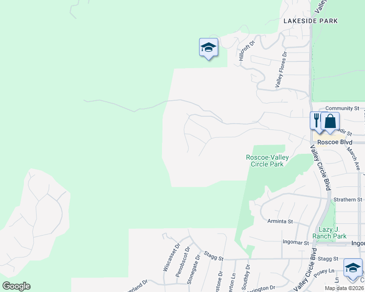 map of restaurants, bars, coffee shops, grocery stores, and more near in 