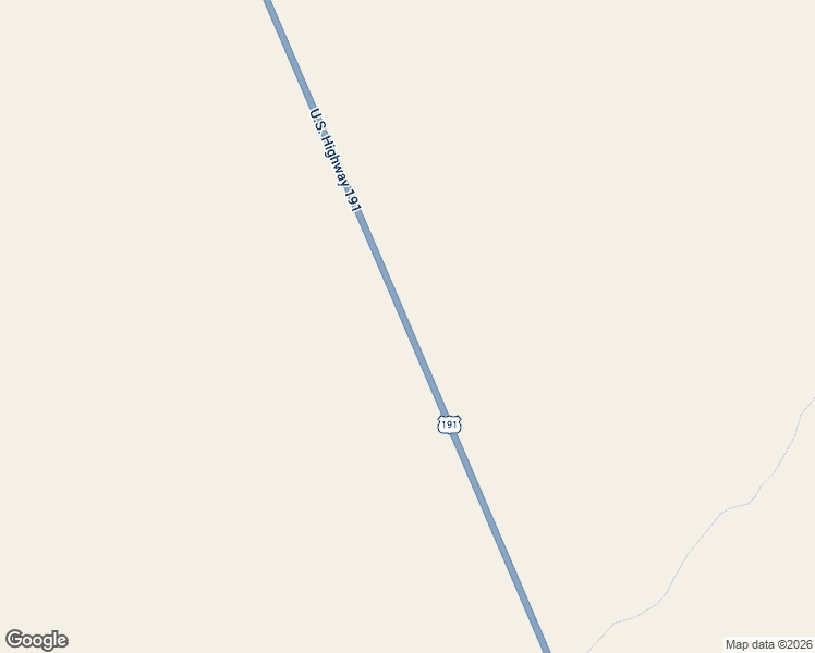 map of restaurants, bars, coffee shops, grocery stores, and more near U.S. 191 in Springerville