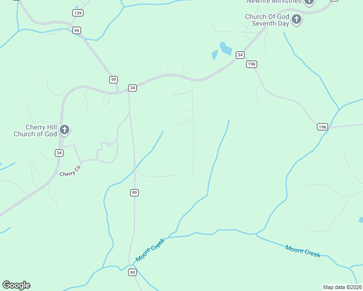 map of restaurants, bars, coffee shops, grocery stores, and more near 408 Benefield Road in Haleyville
