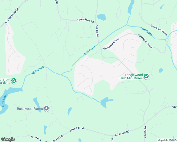 map of restaurants, bars, coffee shops, grocery stores, and more near 416 Greyfield Drive in Canton