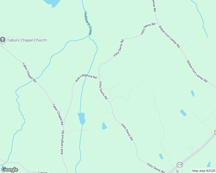 map of restaurants, bars, coffee shops, grocery stores, and more near 988 Fitts Davis Road in Danielsville