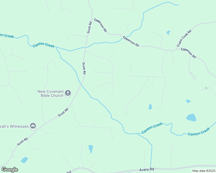 map of restaurants, bars, coffee shops, grocery stores, and more near 403 Pebblebrooke Lane in Canton