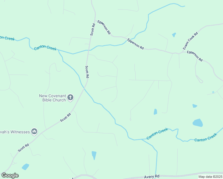 map of restaurants, bars, coffee shops, grocery stores, and more near 403 Pebblebrooke Lane in Canton