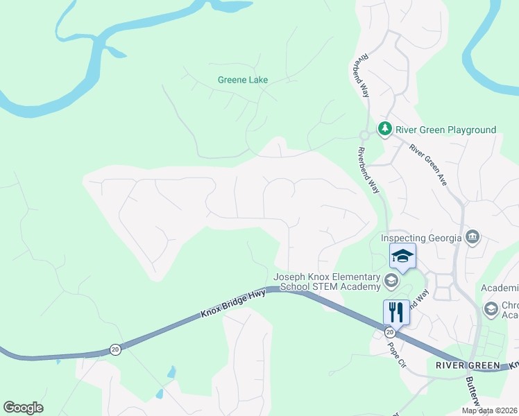 map of restaurants, bars, coffee shops, grocery stores, and more near 305 Saddlewood Drive in Canton