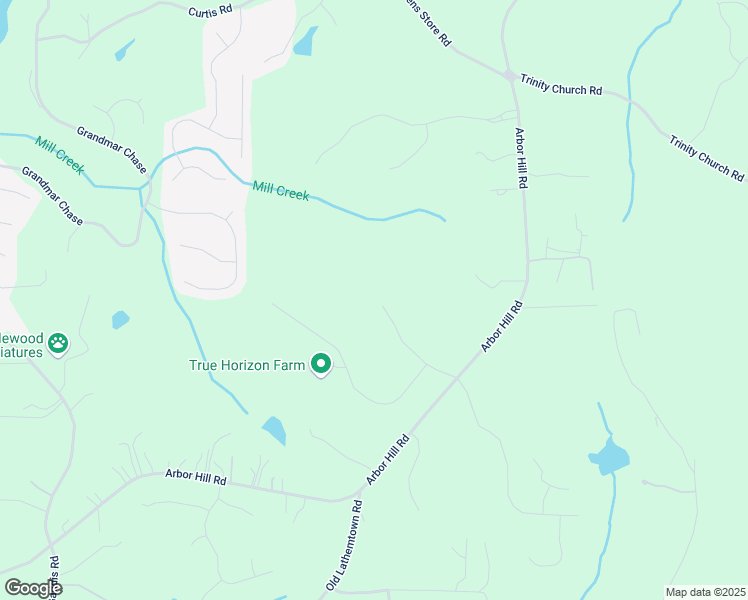 map of restaurants, bars, coffee shops, grocery stores, and more near 450 Pat Rich Drive in Canton