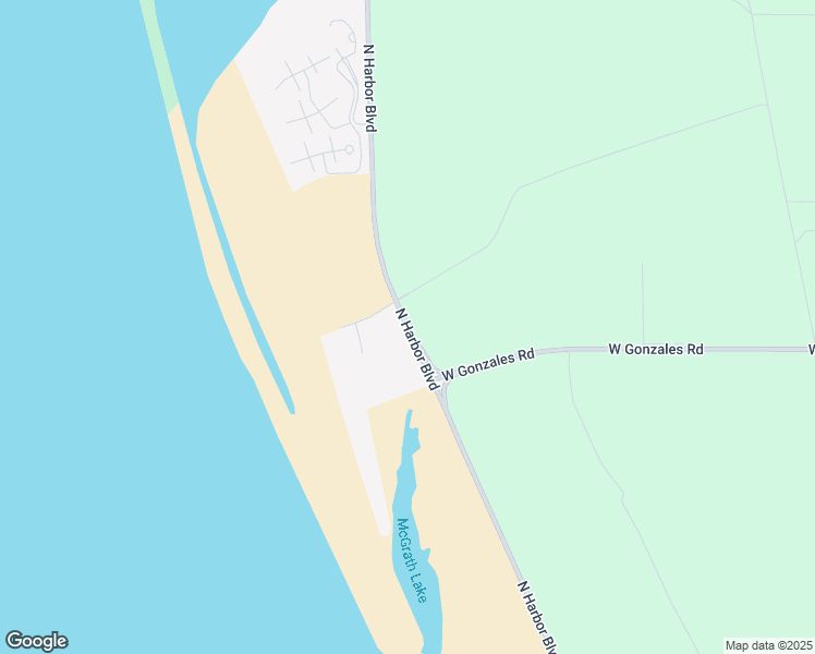 map of restaurants, bars, coffee shops, grocery stores, and more near North Harbor Boulevard in Oxnard