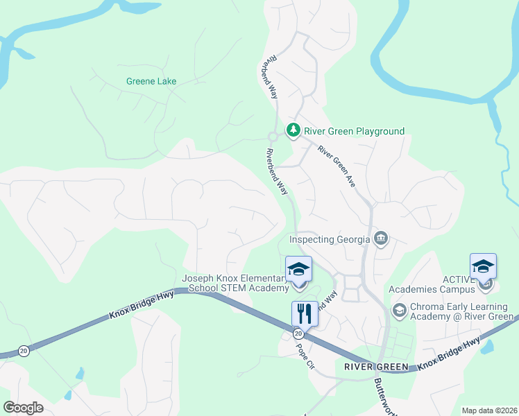 map of restaurants, bars, coffee shops, grocery stores, and more near 206 Mystic Hollow in Canton