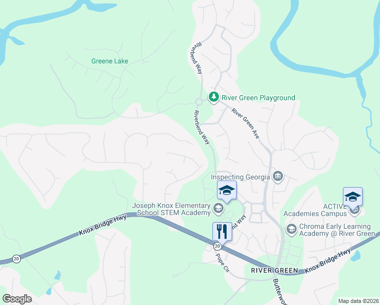 map of restaurants, bars, coffee shops, grocery stores, and more near 206 Mystic Hollow in Canton