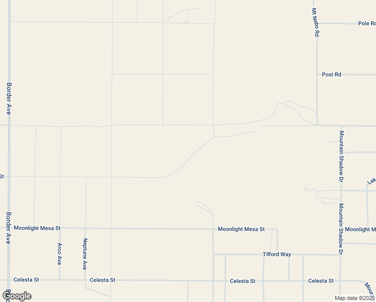 map of restaurants, bars, coffee shops, grocery stores, and more near 63280 Starlight Street in Joshua Tree