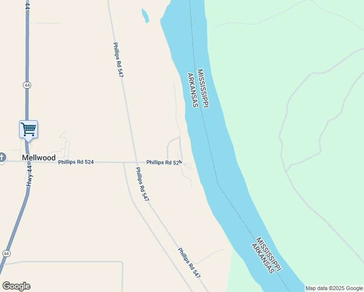 map of restaurants, bars, coffee shops, grocery stores, and more near in Mellwood