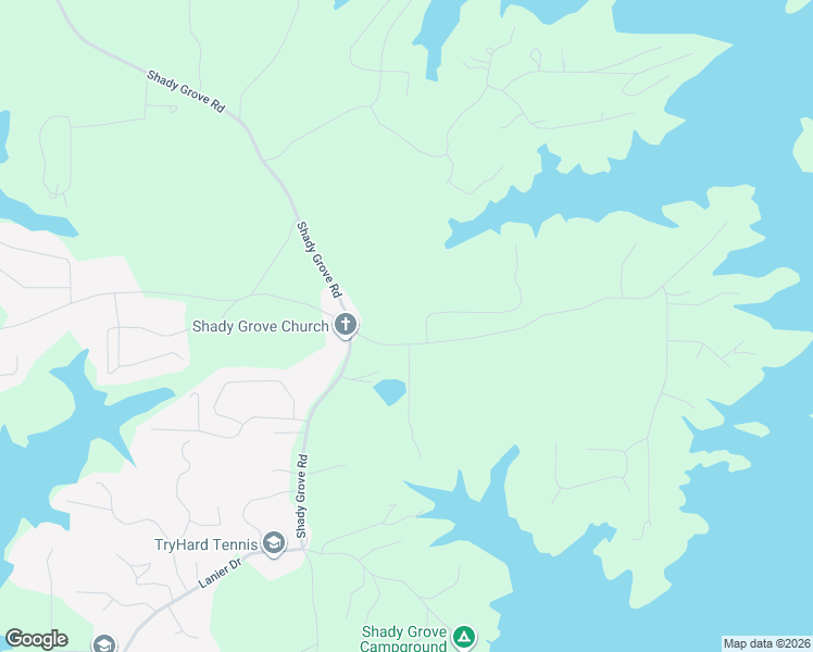 map of restaurants, bars, coffee shops, grocery stores, and more near 6965 Flowery Branch Road in Cumming