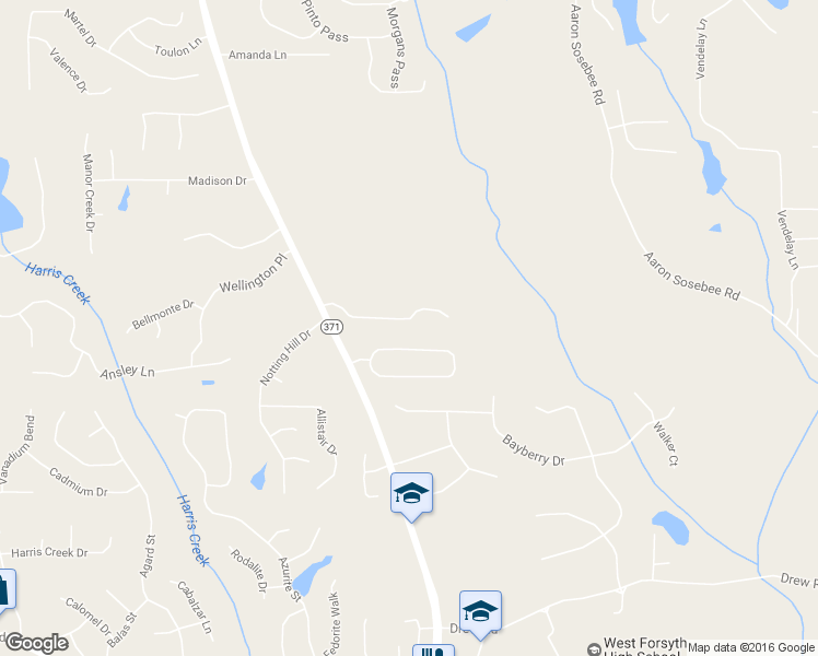 map of restaurants, bars, coffee shops, grocery stores, and more near 4470 Saint Andrews Crest Drive in Cumming