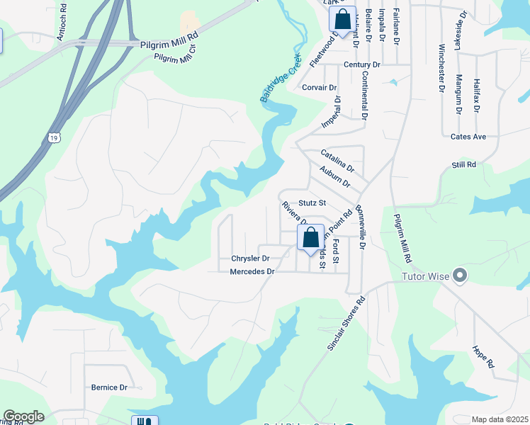 map of restaurants, bars, coffee shops, grocery stores, and more near 3860 Grand Prix Street in Cumming
