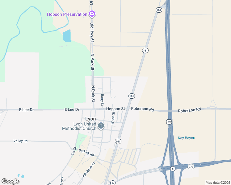 map of restaurants, bars, coffee shops, grocery stores, and more near 157 Sims Cove in Lyon