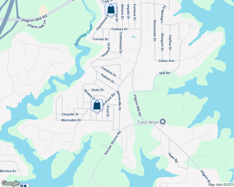 map of restaurants, bars, coffee shops, grocery stores, and more near 4165 Pilgrim Point Road in Cumming