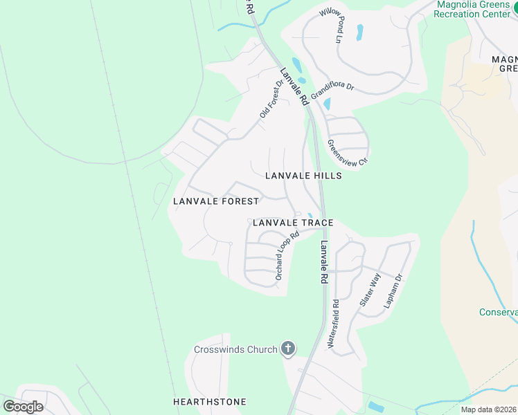 map of restaurants, bars, coffee shops, grocery stores, and more near 8597 Orchard Loop Road in Leland