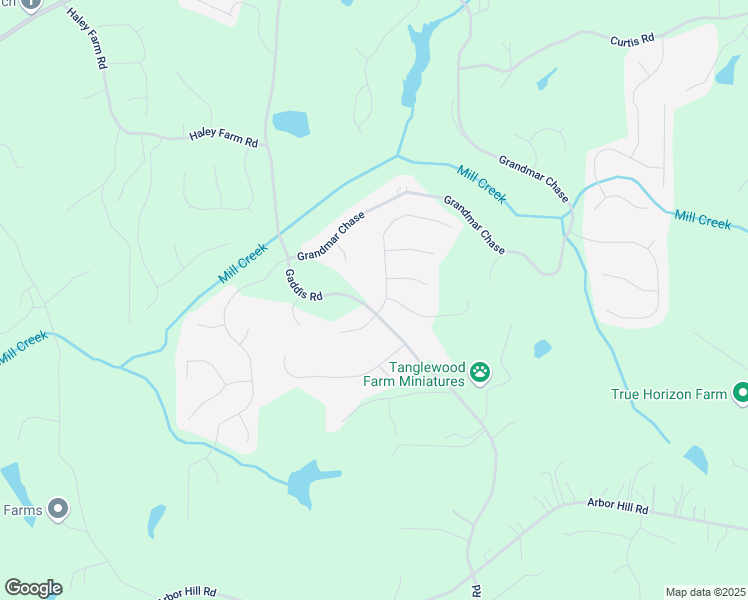 map of restaurants, bars, coffee shops, grocery stores, and more near 137 Grand Oaks Drive in Canton