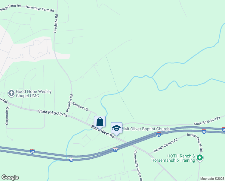 map of restaurants, bars, coffee shops, grocery stores, and more near 268 Whispering Pine Trail in Camden