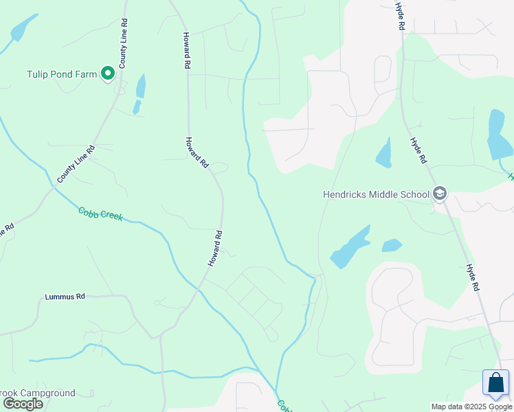 map of restaurants, bars, coffee shops, grocery stores, and more near 5170 Howard Road in Cumming