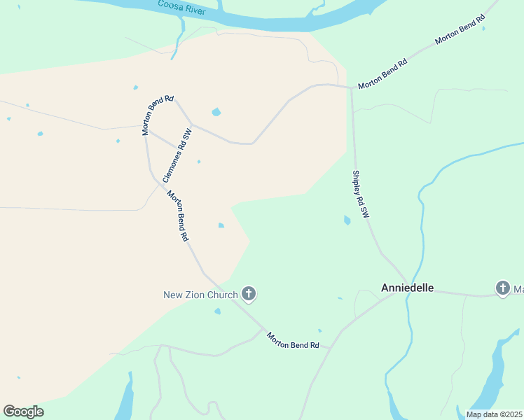 map of restaurants, bars, coffee shops, grocery stores, and more near 1865 Morton Bend Road in Rome