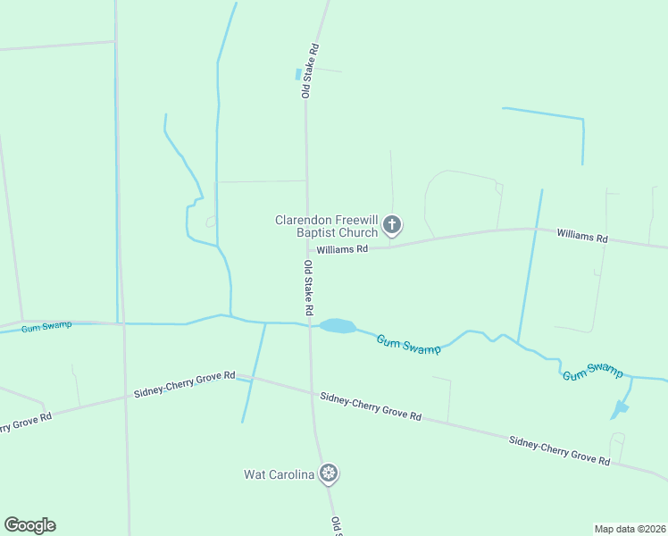 map of restaurants, bars, coffee shops, grocery stores, and more near 4055 Williams Road in Clarendon
