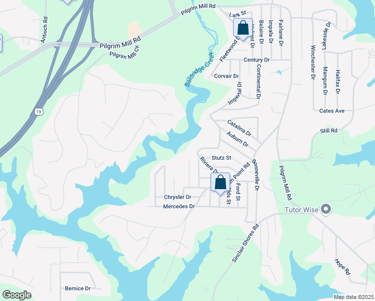 map of restaurants, bars, coffee shops, grocery stores, and more near 3720 Riviera Drive in Cumming